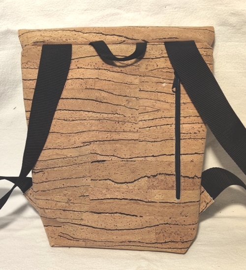 Abbildung: Rolltop Rucksack klein Zebra  &ndash; Ansicht 3